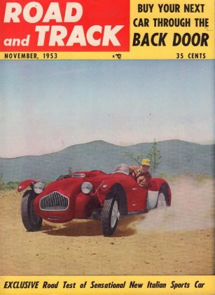 ROAD & TRACK 1953 NOV - ALLARD, BUGATTI, VIGNALE, MOFFETT NAS, HUDSON ITALI*